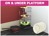 Fruit Basket   |   Hot Plate   |   Big Square Hot Plate   |   Small Square Hot Plate   |   Plate Rack   |   Pan Holder   |   Spice Rack   |   Wine Glass Holder   |   Bottle Rack   |   Use Me Basket   |   Cylinder Trolley   |   Paddle Dust Bin   |   Wine Holder   |   Waste Dust Bin   |   Laundry Basket   |   Sink Tray Basket   |   Sink Basket